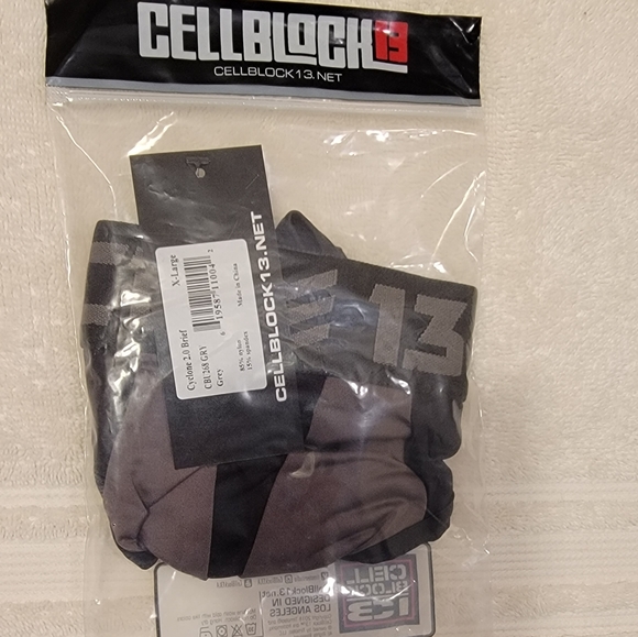 CELLBLOCK 13 Cyclone 2.0 Jockstrap Gray - Picture 2 of 5
